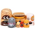thumbnail image 2 of 6pcs Handmade Wooden Russian Nesting Dolls Russian Nesting Dolls Cute Dogs Matryoshka Dolls, 2 of 4