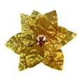 thumbnail image 1 of Flor artificial de Navidad Flores de Navidad cinco cabezas siete cabezas Flor de Pascua flor de seda artificial, 1 of 6