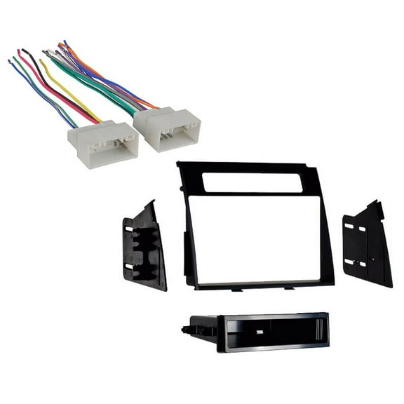 Fits Kia Soul 2012-2013 Single DIN Aftermarket Harness Radio Install Dash Kit