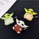 thumbnail image 4 of Funda de Silicona Compatible con Airpods 1 y 2 Funda Divertida de Dibujos Animados 3D [Diseño Yoda Alien] (Marrón), 4 of 4