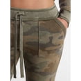 thumbnail image 4 of No Boundaries Flare Leg French Terry Pant, Women's Sizes XXS-XXL, 4 of 5