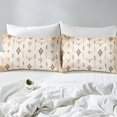 thumbnail image 3 of Erosebridal Boho Aztec Duvet Cover Toddler, Retro Geometry Stripe Bedding Sets Toddler Size, Sheep Skeleton Decor, Reversible, 3 of 7