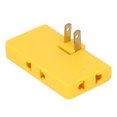thumbnail image 2 of Adaptateurs de Voyage, Adaptateur de Prise Contact en Laiton pour PC Jaune, 2 of 8