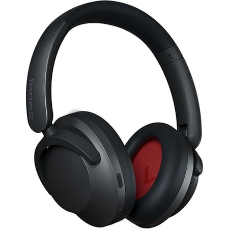 SonoFlow Active Noise Cancelling Headphones, Bluetooth Headphones with LDAC for Hi-Res Wireless Audio, 70H Playtime, Clear Calls, Preset EQ Via App, Black