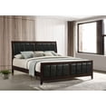 thumbnail image 2 of Carlton Wood Eastern King Panel Bed Cappuccino, 2 of 10