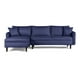 thumbnail image 2 of Sofá Cama Reversible de Lino Azul Beehive Memory Foam Modelo Analia Makora, 2 of 8
