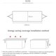 thumbnail image 2 of Air Conditioner Outer Cover, Outer Cover, Aluminum Foil Heat Insulation Film, 2 of 5