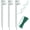 15.9inch, variant on Plant Stake Support - 6 Pack, Garden Single Stem Support Stake Plant Cage Support Rings, Single Stem Plant Support Stakes, Plant Twist Ties, for Flowers Amaryllis Tomatoes Peony Lily Rose (15.9 inch)