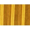 thumbnail image 1 of Ahgly Company Machine Washable Indoor Rectangle Abstract Yellow Modern Area Rugs, 4' x 6', 1 of 4