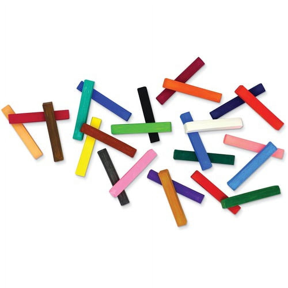 Creativity Street Square Artist Pastels, 24 Assorted Colors, 6 Each, 2-3/8" x 3/8" x 3/8", 144 Pieces