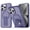Dark Purple, variant on Case For Iphone 16 Pro Max/16 Pro/16 Plus/16, Magnetic Wireless Charging Case Stand Drop Protection Cover