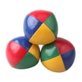 thumbnail image 4 of Juego de 3 pelotas de malabarismo con bolsa de almacenamiento, pelota de entrenamiento suave profesional de colores, juguete para lanzar a mano para Arcoíris, 4 of 10