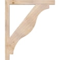 thumbnail image 3 of Ekena Millwork 3 1/2"W x 40"D x 48"H Funston Block Smooth Bracket, Douglas Fir, 3 of 4