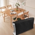 thumbnail image 2 of OPTUTUS Black Patio Folding Chair Cover, Waterproof Polyester, with Drawstring Closure, for Outdoor, All Seasons, Party, Team Building, Wedding, 2 of 7