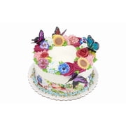Butterfly Beauty Round Cake