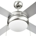 thumbnail image 3 of 52CNT4ORB-ES-LED-Concord Fans-Centurion - 52 Inch 4 Blade Ceiling Fan with Light Kit   Oil Rubbed Bronze Finish with Oil Rubbed Bronze Blade Finish, 3 of 7