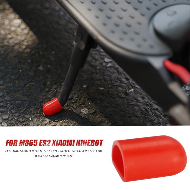 Bicicleta Patineta 2 piezas de cubierta Ndcxsfigh protectora de soporte de pie de scooter eléctrico para M365 ES2 (rojo)