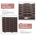 thumbnail image 5 of TEHAUX Coffee Plastic Garden Bed Side Panel for Patio Box and Vegetable Planting with Reusable Design, 5 of 5