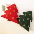 thumbnail image 4 of LINASHI Gingerbread Pillow Christmas Plush Cute Christmas Tree Gingerbread Man Pillow Soft Sofa Cushion Ornament Fluffy Cartoon Stuffed Pillow Toy Holiday, 4 of 8