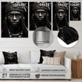 thumbnail image 4 of Designart "Warrior Tribal in Africa II" African American Metal Wall Art, 4 of 5