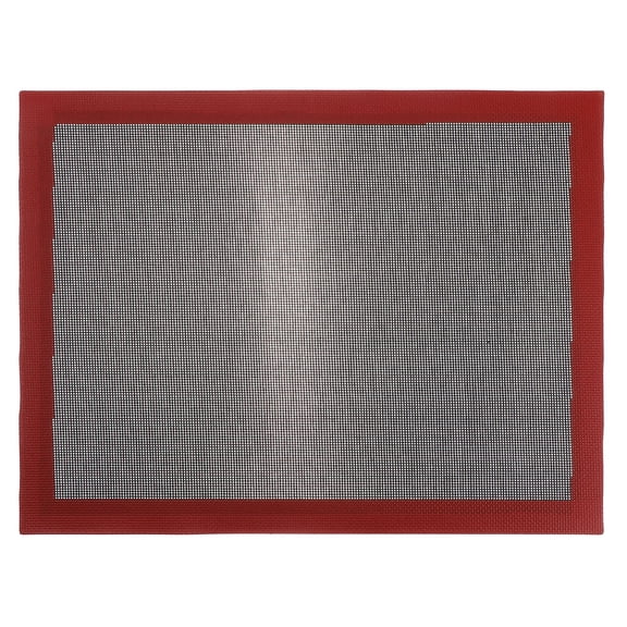 Non-Stick Silicone Baking Mat Mesh Sheet, Reusable Pastry and Bread Bake Liner Pad for Oven Cooking