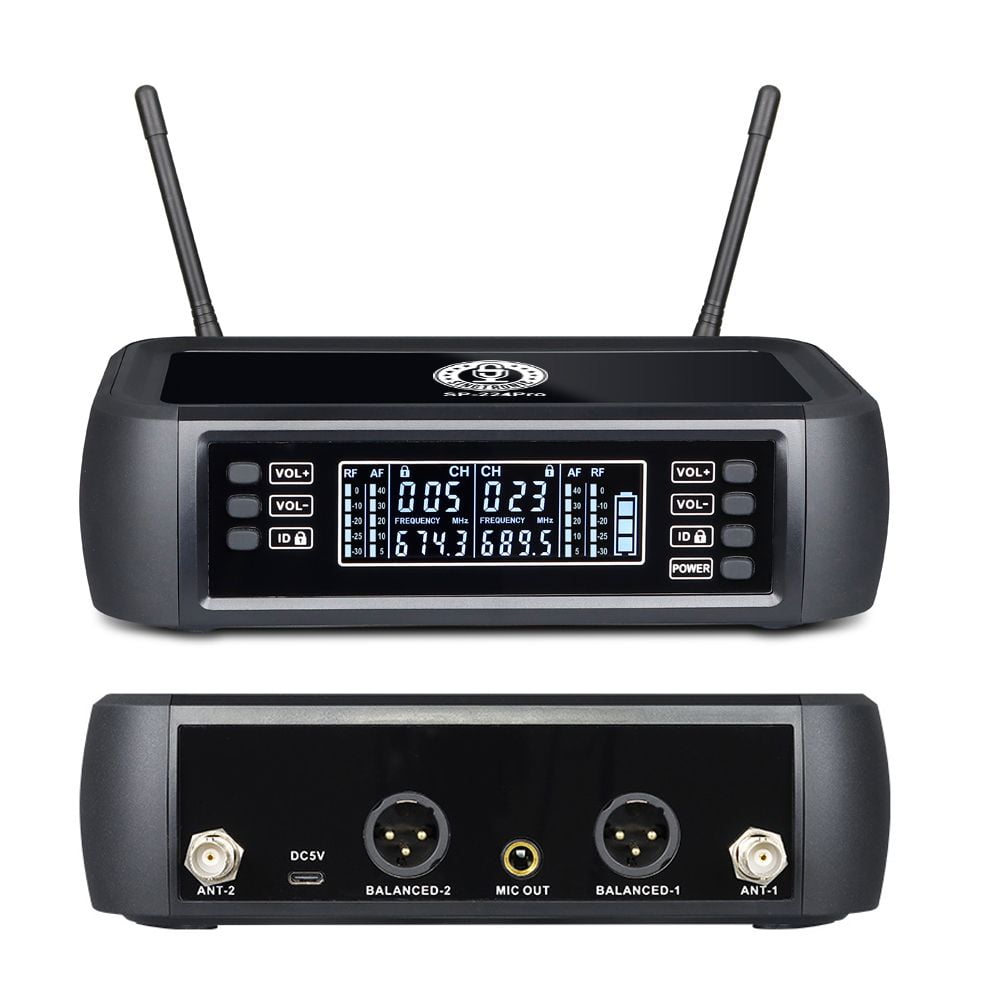 Singtronic SP-224Pro Digital 2 Wireless Microphone Karaoke System