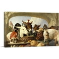 thumbnail image 1 of ARTCANVAS A Group of Animals - Geneva 1851 Canvas Art Print by Edwin Henry Landseer - Size: 26" x 18" (0.75" Deep), 1 of 9