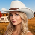 thumbnail image 1 of Classic Western Cowboy Hat For Stylish Everyday Wear Your Jazz Accessory With Distinctive Brim Design, 1 of 4
