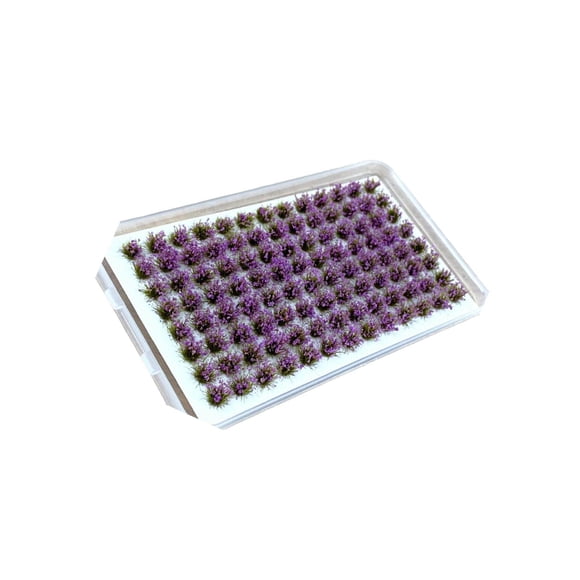 Xingzhi Artificiel DIY Miniature Modèle de Grappe de Fleurs pour la Décoration Amarante