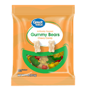 Great Value Gummy Bears Chewy Candy, 9 oz
