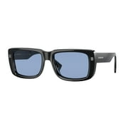 Burberry JARVIS BE 4376U Plastic Unisex Rectangle Sunglasses Black 55mm Adult