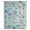 Turquoise, variant on Teal Blue Coastal Semi Sheer Curtains Drapes for Living Room, Bedroom, French Doors Window 63 Inches Long, Nautical Starfish Shells Ocean Sea Rod Pocket Chiffon Curtain Drapery Voile Draperies Panel