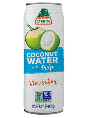 Jarritos Coconut Water With Pulp, 17.5 fl oz (520 ml), 1 Count