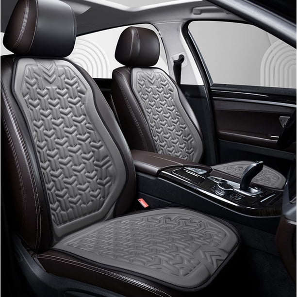 Cojín y respaldo para asiento de coche con ventilación de malla 3D | Refrescante en verano y comodidad en cualquier estación | Cojín de esponja transpirable de 110 x 50 cm para silla de oficina,