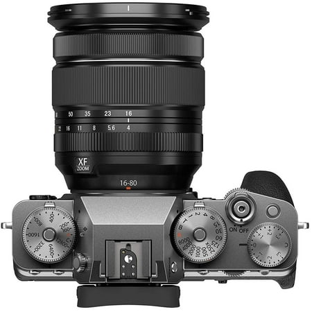 Fujifilm - X Series X-T4 Mirrorless Camera with 16-80mm Lens - Silver