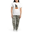 thumbnail image 4 of CafePress - PD Moreno's Halloween Owl - Women's Short Sleeve Print T-Shirt and Pants Light Cotton Pajama Set, 4 of 7