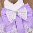 thumbnail image 4 of Princesse Fleur Fille Robe d'Été Tutu Robes de Fête d'Anniversaire Baptême Dentelle Mariage Enfants Robe Formelle Robe 18-24 Mois, 4 of 5