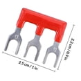 thumbnail image 6 of HONMEET 20pcs Shorting Terminal Strip Dual Electrical Connection in Appliances, 6 of 7