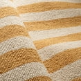 thumbnail image 6 of Dash & Albert Silas Stripe Hand Micro Hooked Wool Rug, 5' x 8', Gold, 6 of 8