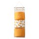 thumbnail image 1 of Bolsa de almacenamiento para colgar en la puerta, estantes colgantes, bolsa de noche para armario, hogar y oficina. 3 bolsillos naranja, 1 of 8