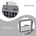 thumbnail image 3 of Toyvian kitchen utensil rack Dishwasher Dish Rack Grey ABS Drain Water Kitchen Organization Homeowners 1Pack, 3 of 6