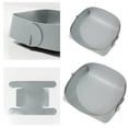 thumbnail image 3 of Leather Jewelry Tray Watch Coin Change Key Phone Catchall Valet Tray for Storage Nightstand Organizer, 3 of 5