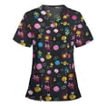 thumbnail image 1 of T-shirt à Manches Courtes Décontracté à Manches Courtes pour Femme, 1 of 3