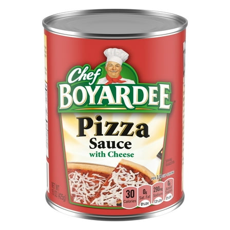 Chef Boyardee Pizza Sauce with Cheese, Ready-to-Eat Meal, 15 oz.