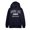 Poseidon Blue Heather, variant on Winona Lake Indiana Classic Established Premium Cotton Hoodie