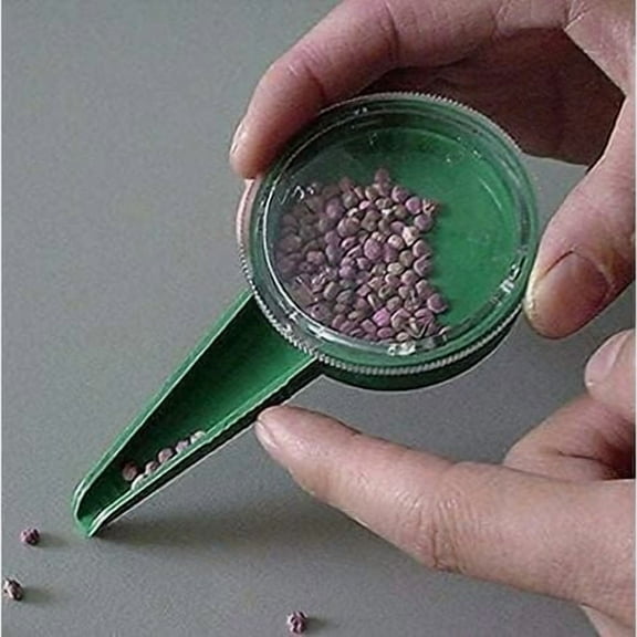 2PCS Garden Seed Dispenser Sower Planter Seeds Dial 5 Different Settings Seeder Gardening Tools
