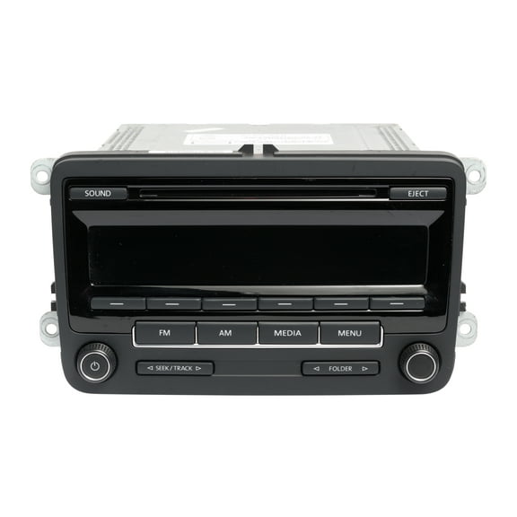 Restored 2014-17 Volkswagen Beetle AM FM Radio Receiver Single Disc CD Player 1K0035164H (Refurbished)