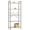thumbnail image 3 of Librero Organizador 5 Repisas Moderno Madera Estante Negro, 3 of 7