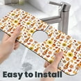 thumbnail image 6 of Pofeuu Gnomes Autumn Harvest Print Splash Guard for Sink Faucet Sink Gadgets-Splash Guard Behind Faucet Drip Catcher for Kitchen, Bathroom,Sink Mat, 6 of 7