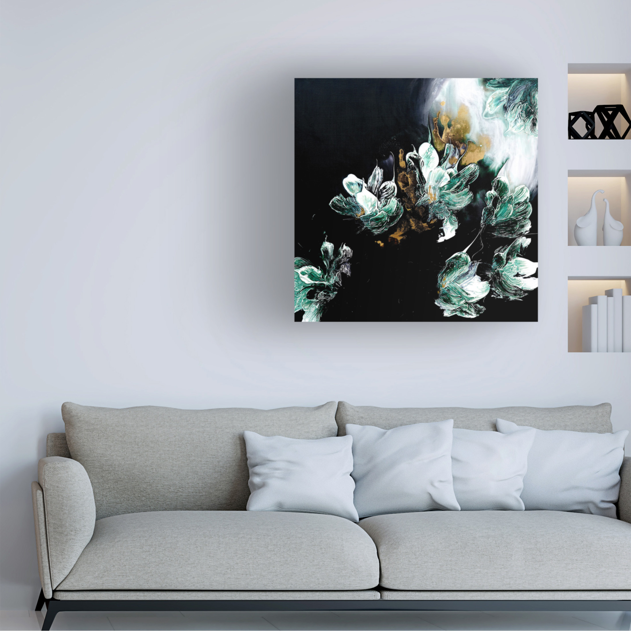 Trademark Fine Art Francoise Wattre  Dance with me Canvas Wall Art